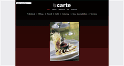 Desktop Screenshot of lacarte.de